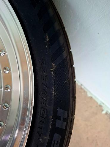 təkər 16 c: Mercedes üçün AMG/PERFORMANCE üslublu disk və şin komplekti — 8