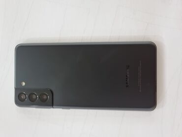Samsung Galaxy S21 Plus 5G, Б/у, 128 ГБ, цвет - Черный, 2 SIM, eSIM