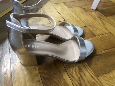 srebrni lancici muski: Sandale, 39