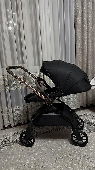 коляски benebaby: Детская прогулочная коляска Kidilo в черном цвете с эффектной рамой в — 2