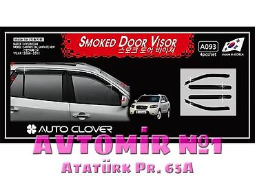 Aksesuarlar və tüninq: Hyundai santafe 2006-2012 yan küləkliklər 🚙🚒 ünvana və bölgələrə — 1
