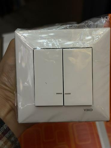 coller master: Двухклавишный выключатель с подсветкой света VIKO by Panasonic, серия — 2