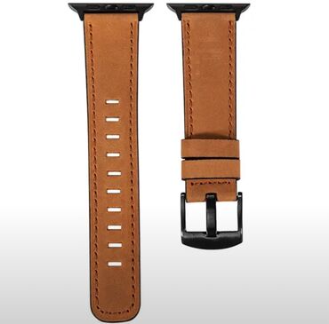 касио ретро: Ремешок кожаный в стиле ретро для Apple watch