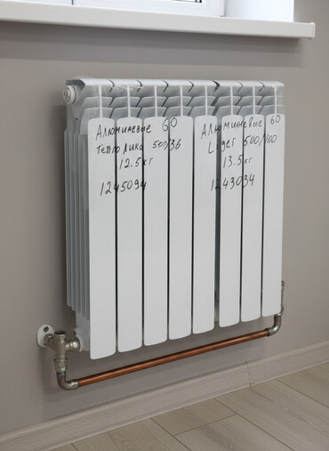 дом на даче: Алюминиевые секционные радиаторы предназначены для эффективного
