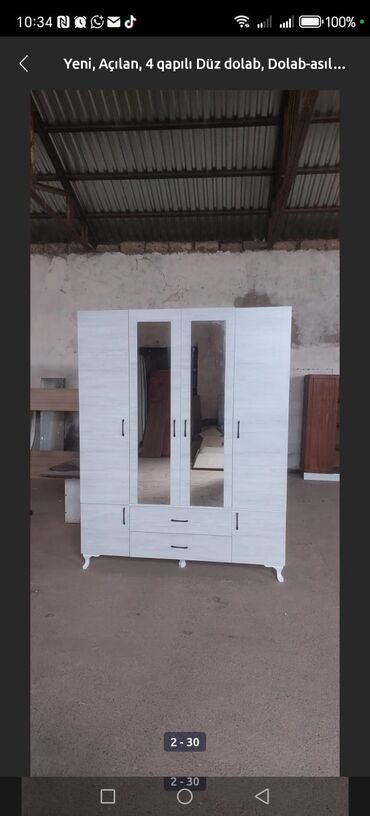 Dolablar: Yeni, Açılan, 3 qapılı Düz dolab, Qarderob, paltar dolabı, Türkiyə -da lalafo.az — 9 Dolablar: Yeni, Açılan, 3 qapılı Düz dolab, Qarderob, paltar dolabı, Türkiyə — 9