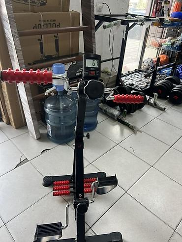 mini araba: Çoxfunksiyalı oturaq pedal-trener (mini velotrenajor) - Üfüqi — 2