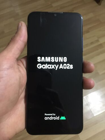 samsung s2: Samsung A02 S, 32 GB, rəng - Göy, Face ID