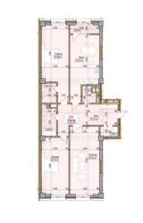 прек дом: 3 комнаты, 140 м², Элитка, 3 этаж, ПСО (под самоотделку)