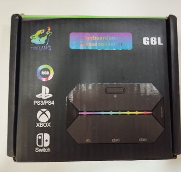 PS4 (Sony Playstation 4): G6L klaviatura və siçan çeviricisi - Oyun konsollarında klaviatura və