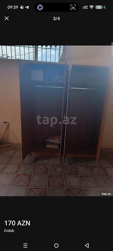 ventilyator satilir: Işlenmiş 2 asılqan şkaf ve 3 qapı satılır.skaf köhne model olmuş — 2