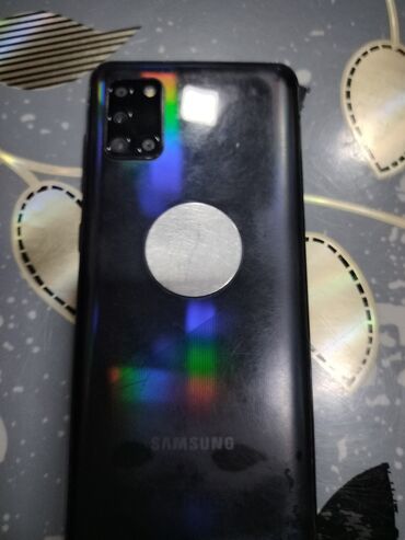 Samsung: Samsung Galaxy A31, 4 GB, rəng - Qara, Barmaq izi, Face ID
