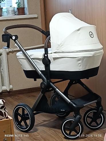 eazy walker: Коляска Cybex e-Priam (ePriam) 2-в-1: люлька + прогулочный блок - — 6
