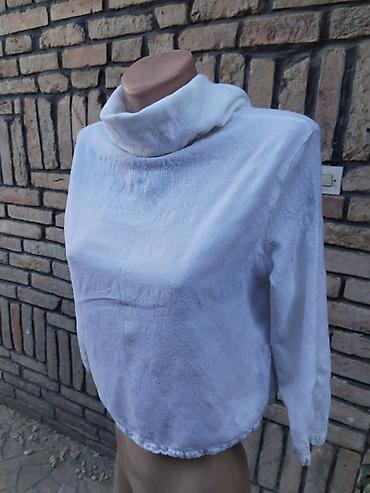 massimo dutti kombinezoni: Massimo Dutti ženska bluza sa rol-kragnom - Boja: bela - Materijal — 2