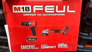 Инструменты: Набор инструментов Milwaukee M18 FUEL (2‑piece set) Состав комплекта — 1