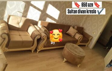 Masa və oturacaq dəstləri: Divan