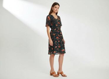 hm sukienka z bufiastymi rękawami: Vero Moda, Сукня жіноча, розмір M