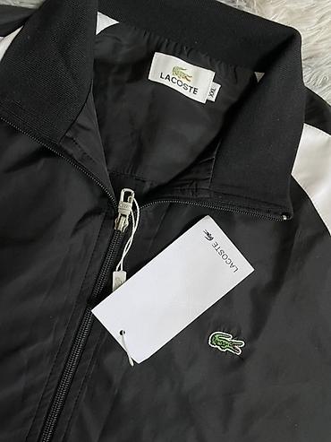 полузамок лакосте: Мужская куртка, 2XL, Lacoste, Новый, цвет - Черный — 2