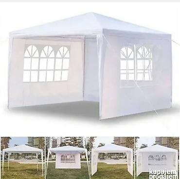 PAVILJON SA PROZORIMA NOVO Potpuno NOV paviljon, dimenzija 3x3 metra