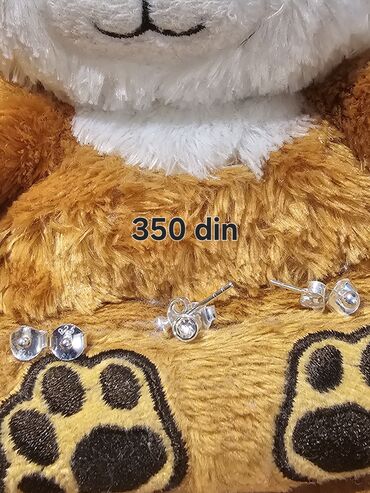 Minđuše: Srebrni nakit – više modela - Srebrne minđuše sa prozirnim cirkonima na lalafo.rs — 25 Minđuše: Srebrni nakit – više modela - Srebrne minđuše sa prozirnim cirkonima — 25