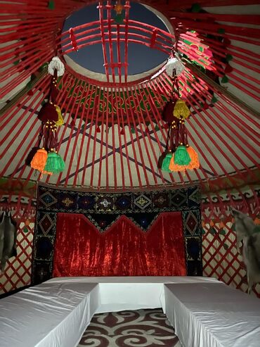 Аренда юрт: Аренда юрты, Каркас Деревянный, 75 баш, С полом, Самовар, Стулья at lalafo.kg — 4 Аренда юрт: Аренда юрты, Каркас Деревянный, 75 баш, С полом, Самовар, Стулья — 4