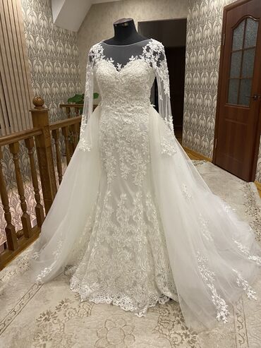 кольца из бисера: Свадебное платье, цвет - Айвори