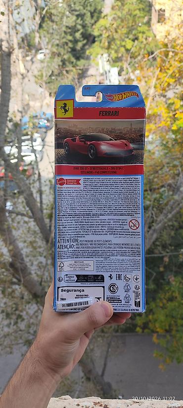 oyun adları: Hot Wheels – Ferrari 5‑li Dəst (Mattel) • Brend: Hot Wheels (Mattel) — 2