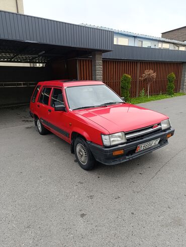 Toyota: Toyota Sprinter Carib: 1986 г., 1.5 л, Механика, Бензин, Универсал