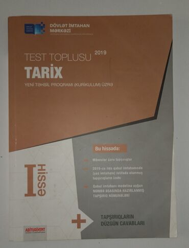 test toplusu tarix pdf: Tarix 1ci hissə test toplu