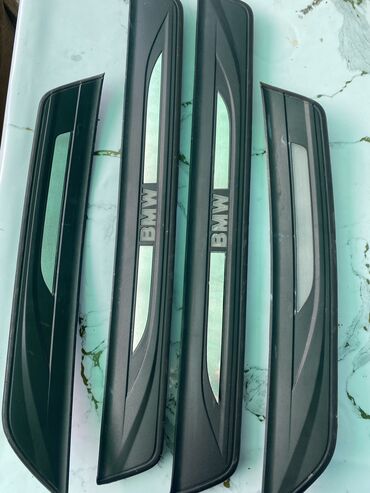 Аксессуары для авто: Накладка на порог BMW f10 идеальный родные