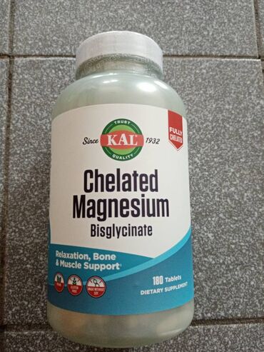 rajfovi za devojacko vece: Bisglycinate, 180 Tab 105 mg
Mg Bisglicinat.
Novo ne otpakovano