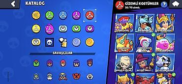 Digər oyun və konsollar: Brawl Stars hesab məlumatları: Nadir skinlər: 103-dən 94-ü İfrat -da lalafo.az — 9 Digər oyun və konsollar: Brawl Stars hesab məlumatları: Nadir skinlər: 103-dən 94-ü İfrat — 9