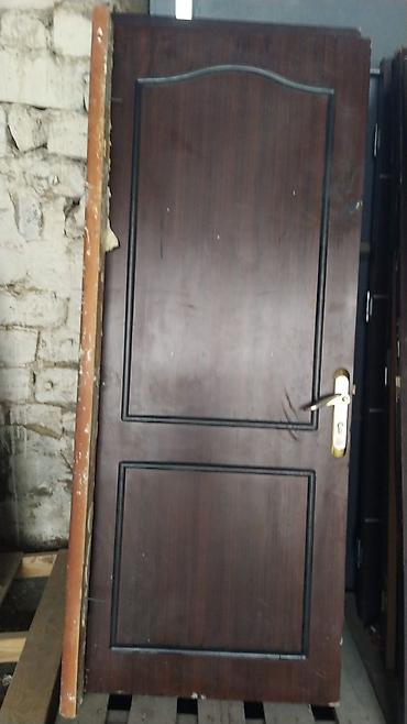 seyf qaplar: MDF Avropa qapıları yaxşı vəziyyətdədir çərçivə zamok usdunde — 2