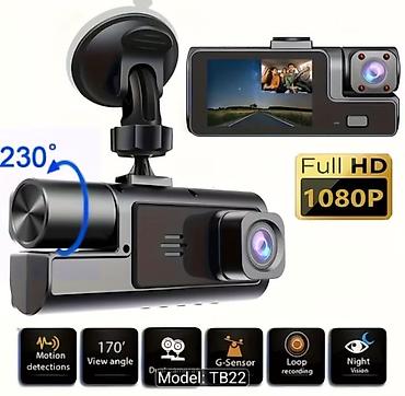 tv ucuz: Avtomobil üçün videoregistrator – Model: TB22 Xüsusiyyətlər: - Full — 1