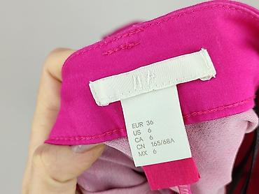 hm czerwone spodnie: H&M, Spodnie materiałowe damskie, rozmiar S — 4