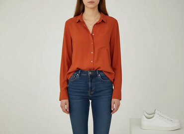 cross jeans zakręt: Esmara, Сорочка жіноча, розмір M