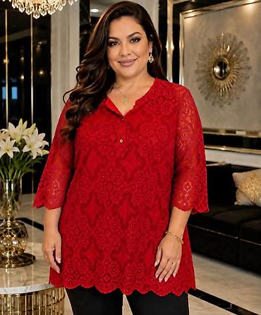 esprit baletanke: 08. Za punije dame
Čipkana bluza 🩵💜❤️
XL 2XL 3XL
Cena : 2.800 dinara H — 4