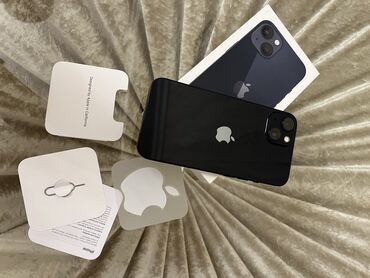 kontakt home iphone 12: IPhone 13, 128 GB, Midnight, Barmaq izi, Face ID, Simsiz şarj