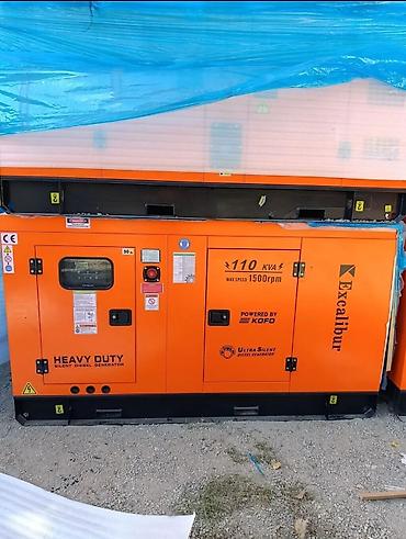 Дизельный генератор Excalibur Heavy Duty, шумозащитный (Ultra Silent)