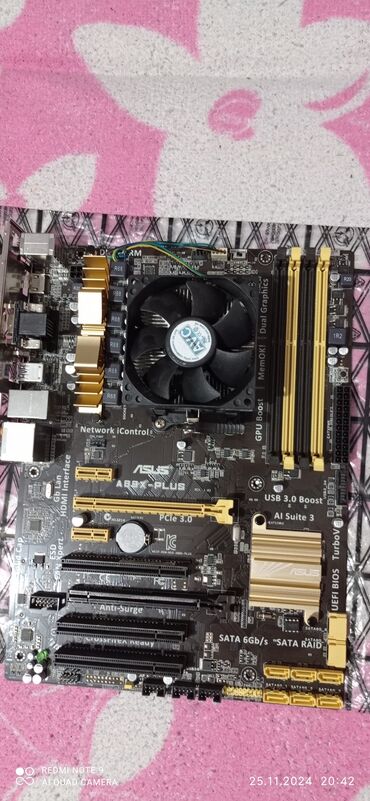 материнские платы asrock: Материнская плата, Б/у, AMD, FM2+, ATX, Для ПК