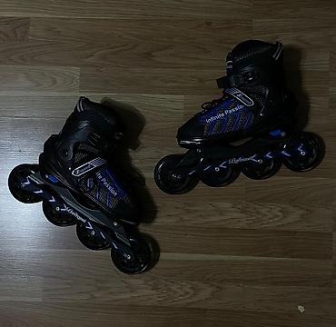 Roliklər: Inline təkərlər – Benwei “Infinite Passion” roller konkiləri Qutusu — 3