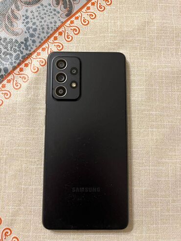 samsung a52 case: Samsung Galaxy A52 | 128 GB | rəng - Qara | Barmaq izi, İki sim kartlı, Face ID