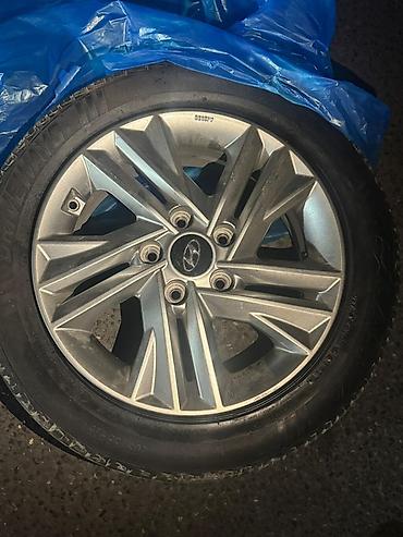 r15 disklər: İşlənmiş Disk təkər Hyundai 205 / 55 / R 16, 5 Boltlu — 3