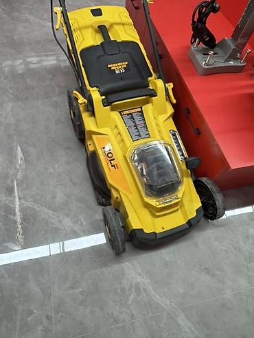 Газонокосилка аккумуляторная WOLF (линейка 60V) - Беспроводная at lalafo.kg Газонокосилка аккумуляторная WOLF (линейка 60V) - Беспроводная