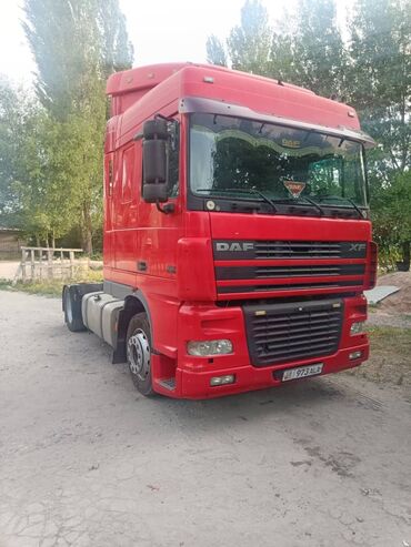 купить жилой прицеп на колесах: Тягач, DAF, 2002 г., Тентованный