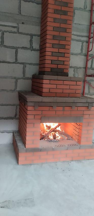 Шампуры: Печь-барбекю из кирпича тяга ракета - Классическая уличная — 10