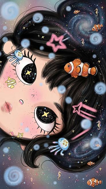 Ищу работу. Я рисую на графическом планшете. Могу нарисовать арты