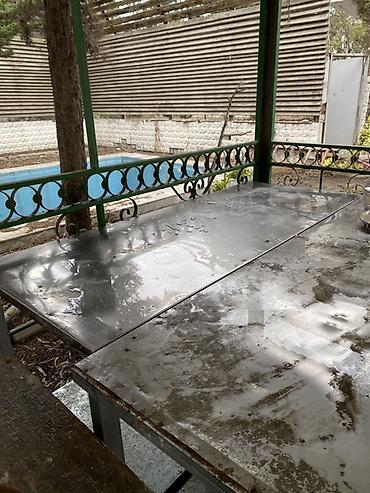 Restoran avadanlıqı masası Paslanmayan poladdan mətbəx masası və — 4