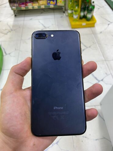 Apple iPhone: IPhone 7 Plus, 32 GB, Jet Black, Barmaq izi