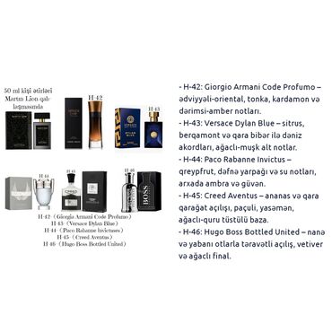 Ətriyyat: Heftelerle qalici 50 ml kişi ve unisex etirler,paltari yu geyin etri -da lalafo.az — 15 Ətriyyat: Heftelerle qalici 50 ml kişi ve unisex etirler,paltari yu geyin etri — 15