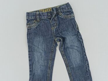 calvin klein spodnie jeans: Spodnie jeansowe, DenimCo, 1.5-2 lat, 92/98, stan - Dobry